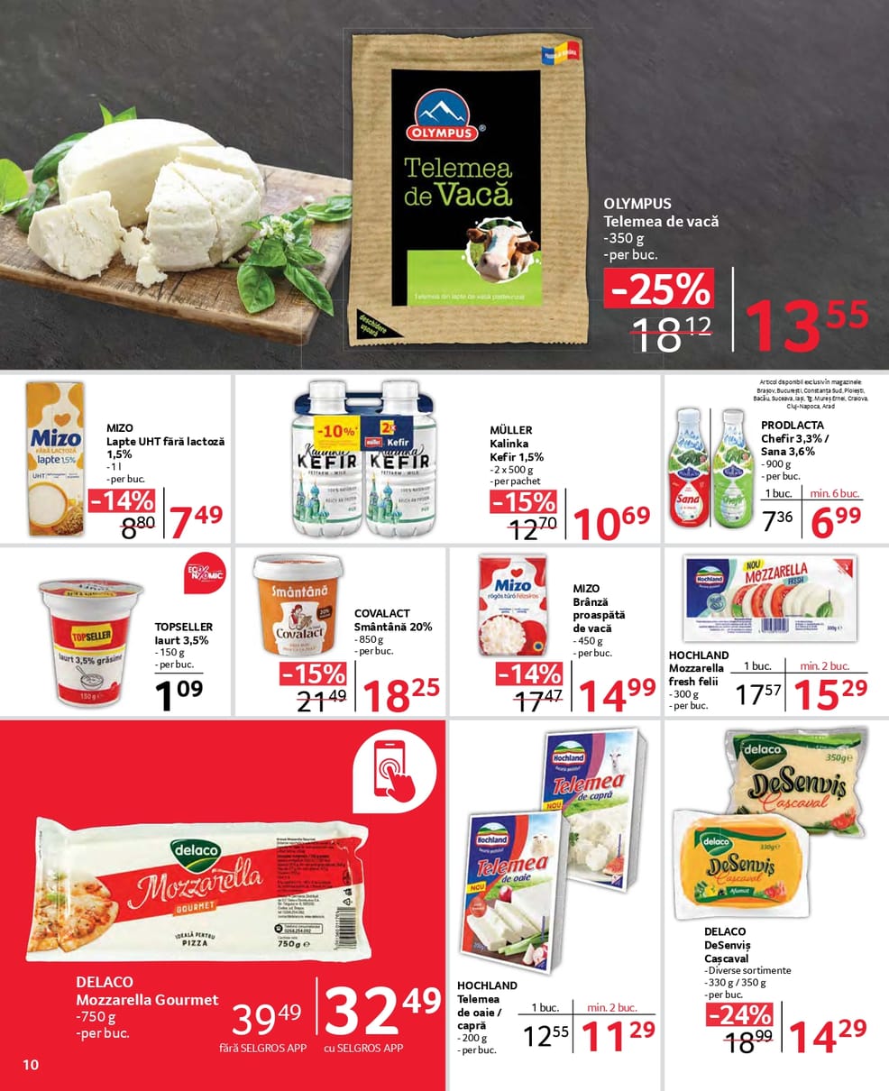 catalog Selgros alimentar